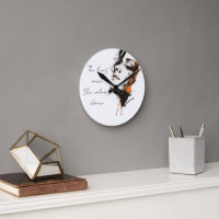 Reloj de pared de arte moderno – Poder silencioso