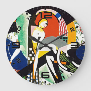 Reloj de pared de arte moderno Thundershower