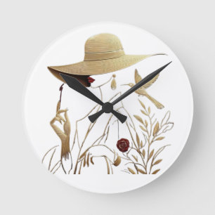 Reloj de pared de Arte y Moda Modernos
