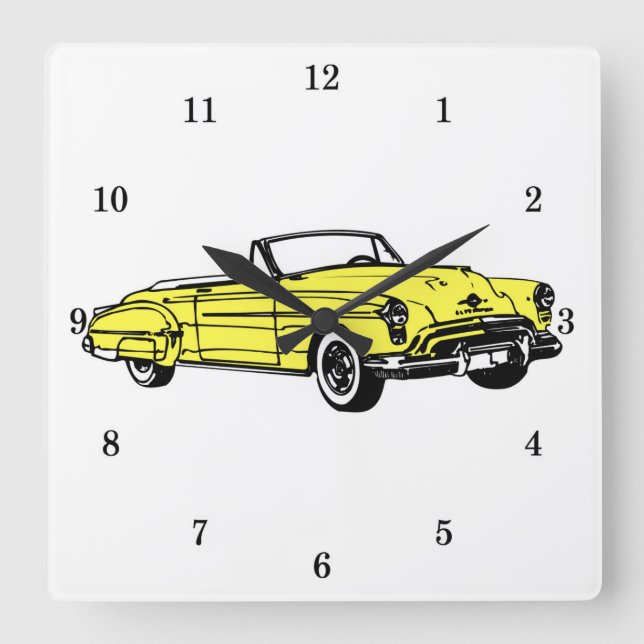 Reloj de pared de automóviles muy clásico de Guay (Anverso)