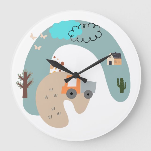 Reloj de pared de aventuras para pasteles sensacio (Anverso)