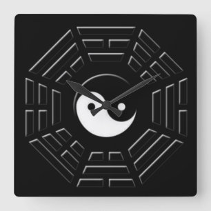 Reloj de pared de Bagua