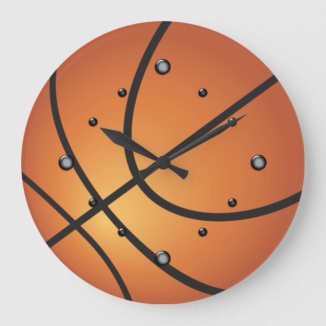 Reloj de pared de baloncesto (Anverso)