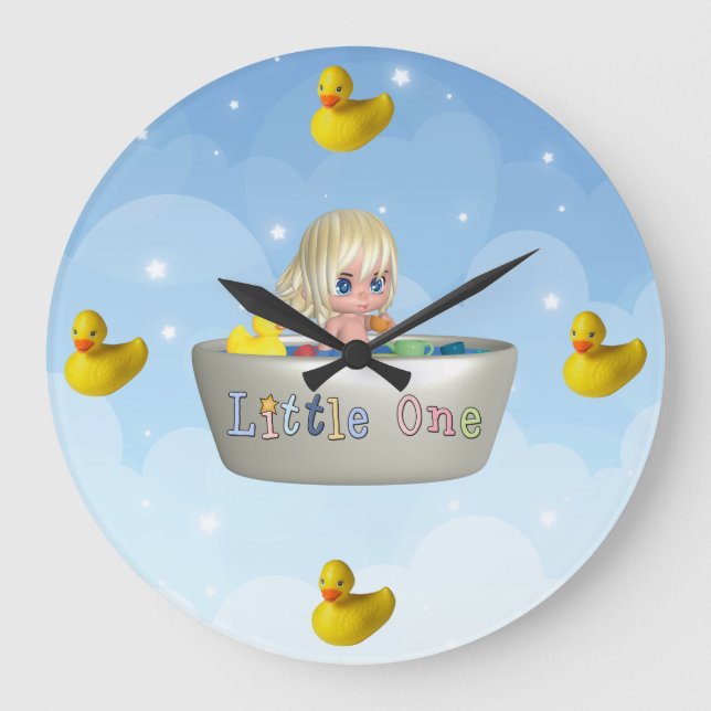 Reloj de pared de baño (Anverso)
