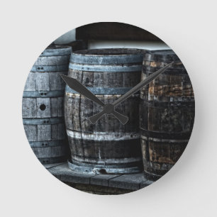 Reloj de pared de barras