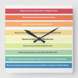 Reloj de pared de Beatitudes