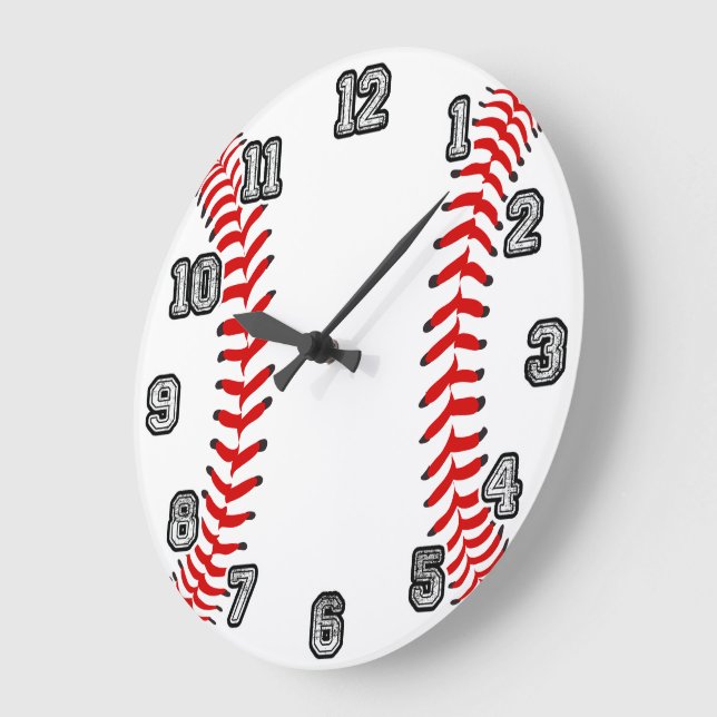 Reloj de pared de béisbol (Ángulo)