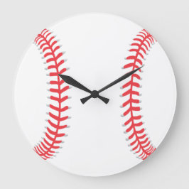 Reloj de pared de béisbol