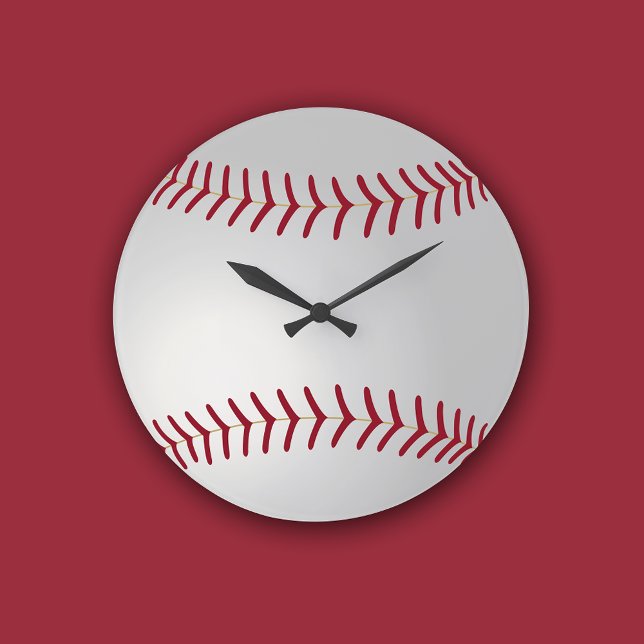 Reloj de pared de béisbol temático (Subido por el creador)