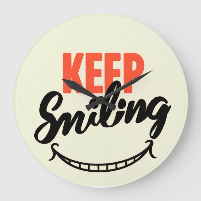 Reloj de pared de belleza sin tiempo (Anverso)