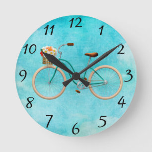 Reloj de pared de bicicleta