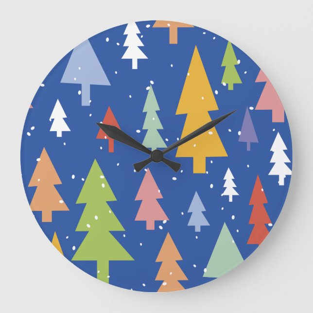 Reloj de pared de Bosque Helado (Anverso)