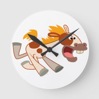 Reloj de pared de caballos Pinto, Personalizado ac