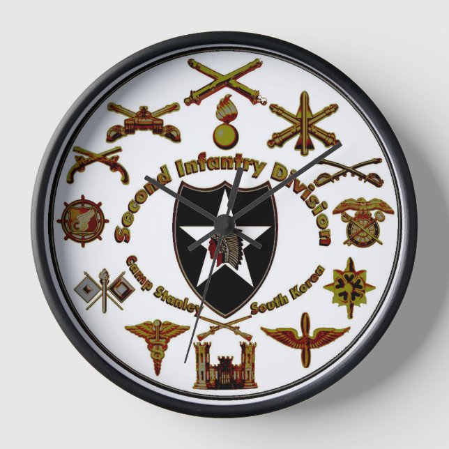 Reloj de pared de Camp Stanley (Anverso)