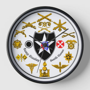 Reloj de pared de Camp Stanley
