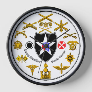 Reloj de pared de Camp Stanley