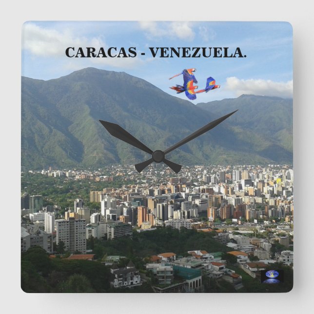 RELOJ DE PARED DE CARACAS - VENEZUELA. (Anverso)