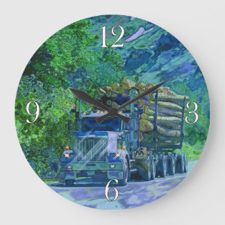 Reloj de pared de carga del vehículo de registro