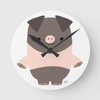 Reloj de pared de cerdo de Personalizado fuerte