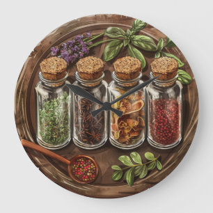 Reloj de pared de Chef estilo Farmhouse