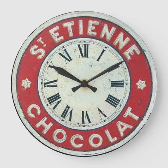 Reloj de pared de chocolate (Anverso)