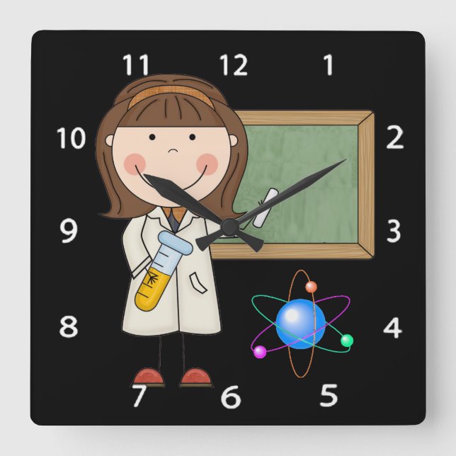 Reloj de pared de ciencia (Anverso)
