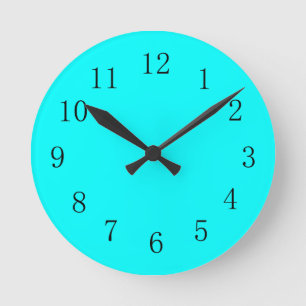 Reloj de pared de cocina azul Aqua de Guay