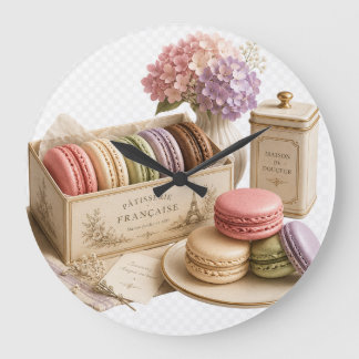 Reloj de pared de cocina de donuts gourmet | Panad