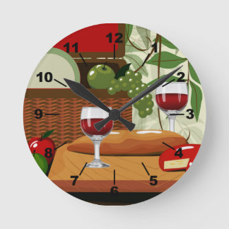 Reloj de pared de cocina italiana