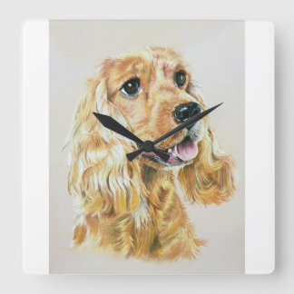 Reloj de pared de Cocker Spaniel