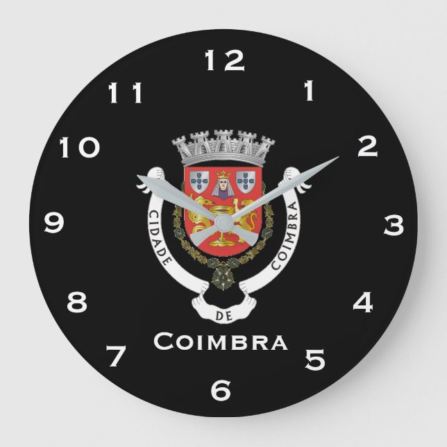 Reloj de pared de Coimbra Portugal (Anverso)