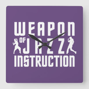 reloj de pared de color personalizado de instrucci