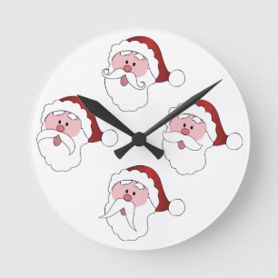Reloj de pared de color personalizado de Santa Mus