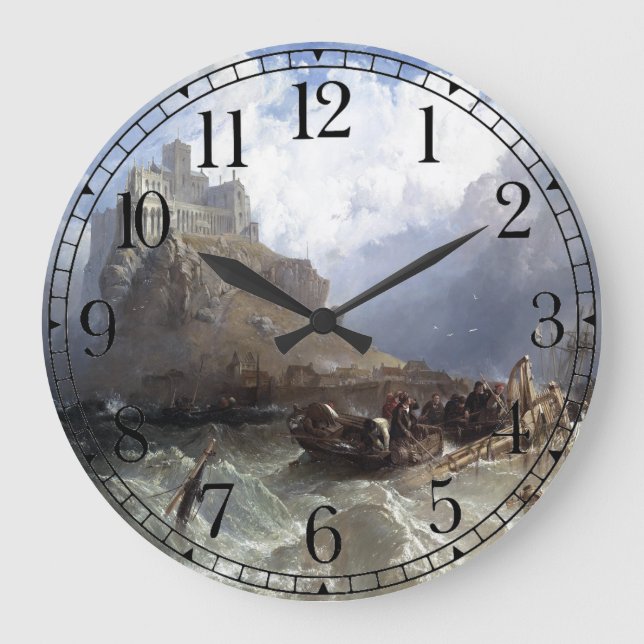 Reloj de pared de Cornualles del naufragio del Mt (Anverso)