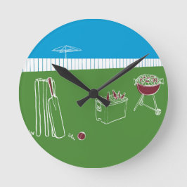 Reloj de pared de cricket de TIme libre