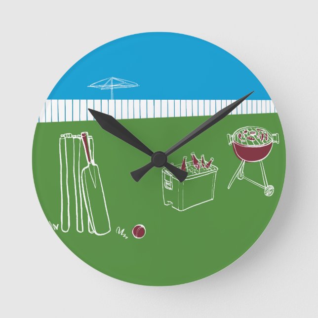 Reloj de pared de cricket de TIme libre (Anverso)