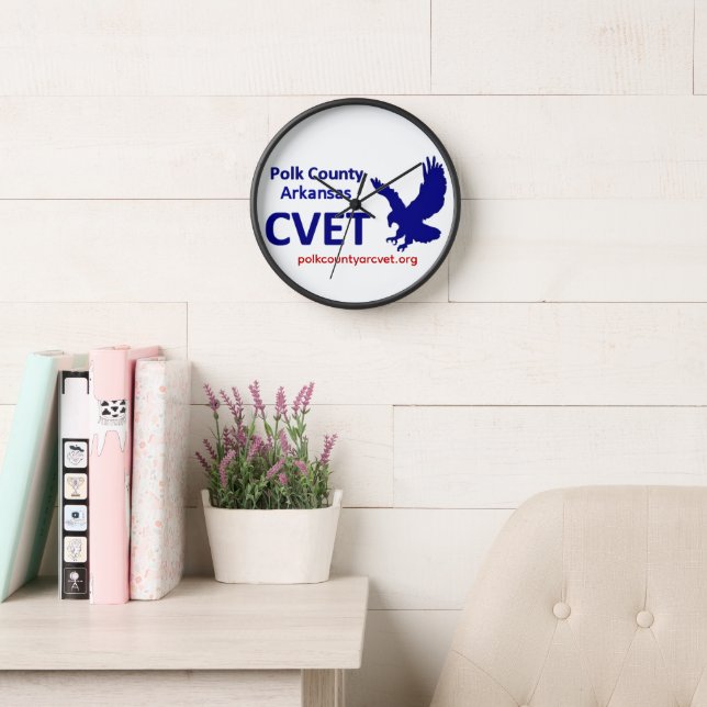 Reloj de pared de CVET (Sala de lectura)