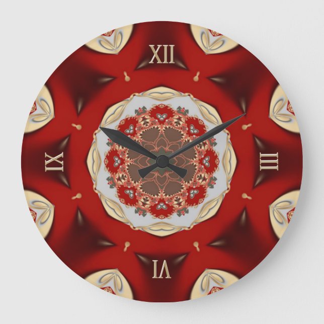 Reloj de pared de decoración de interiores de colo (Anverso)