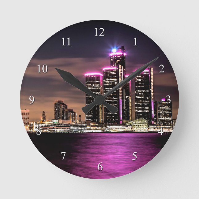 Reloj de pared de Detroit (Anverso)