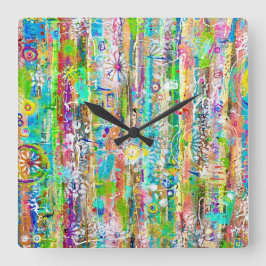 Reloj de pared de días soleados