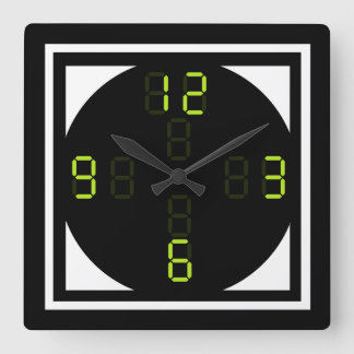 Reloj de pared de Digitaces