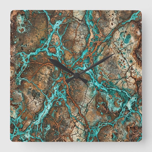Reloj de pared de diseño abstracto (Anverso)