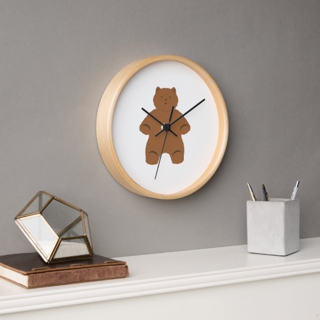 reloj de pared de diseño bonito y estético (Oficina)