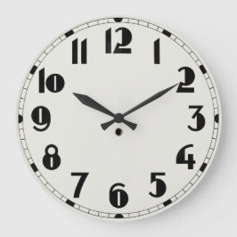 Reloj de pared de diseño de Bauhaus
