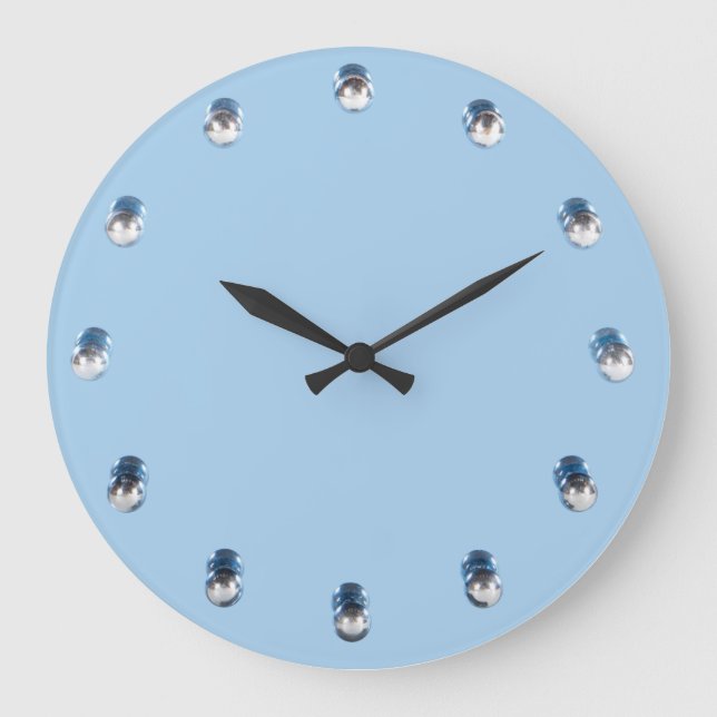 Reloj de pared de diseño de espejo de decís (Anverso)