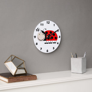 Reloj de pared de diseño de lagartija