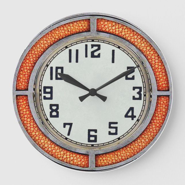 Reloj de pared de diseño decenal (Anverso)