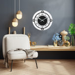 Reloj de pared de diseño decenal<br><div class="desc">Redondo (grande) Con dos tamaños, este reloj de pared está imprimido de forma vibrante con el proceso AcryliPrint®HD para garantizar la máxima calidad de visualización de cualquier contenido. Solicite este reloj de pared redondo de estilo deco para sus paredes o regale a amigos y familiares como regalo para un tesoro...</div>