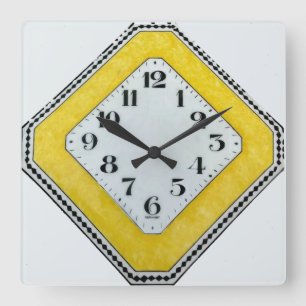 Reloj de pared de diseño decenal