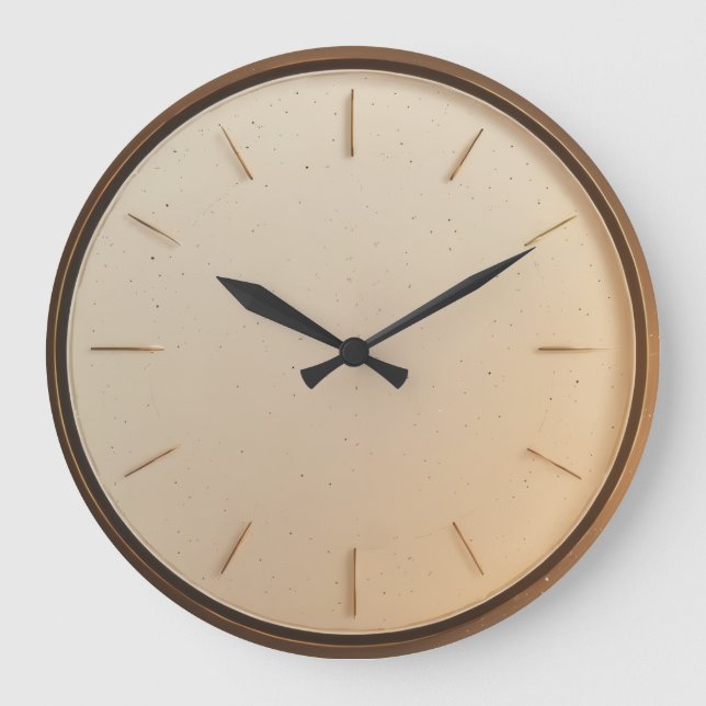 Reloj de pared de diseño sencillo (Anverso)